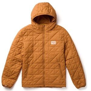 NWT Seagar Ruff and Tuff Puff Jacket in Rust Sz Large